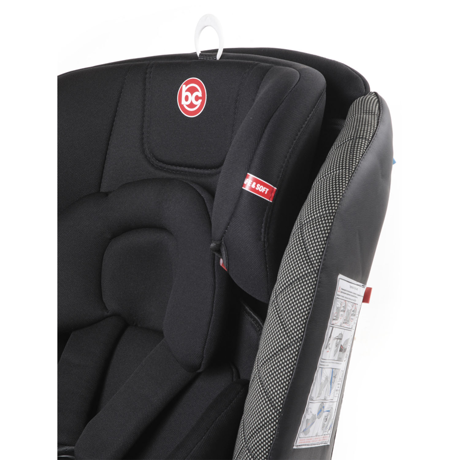 Автокресло BabyCare Shelter ISOFIX карбон черный - фото 8