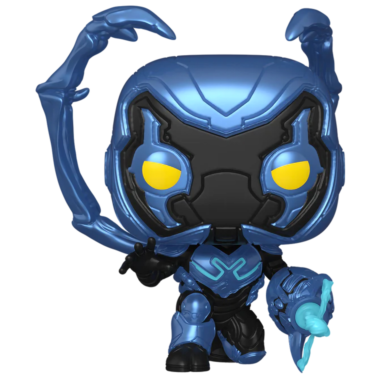 Фигурка Funko POP! Movies Blue Beetle Blue Beetle with Weapon (GW) (Exc) (1406) 73598 - фото 1