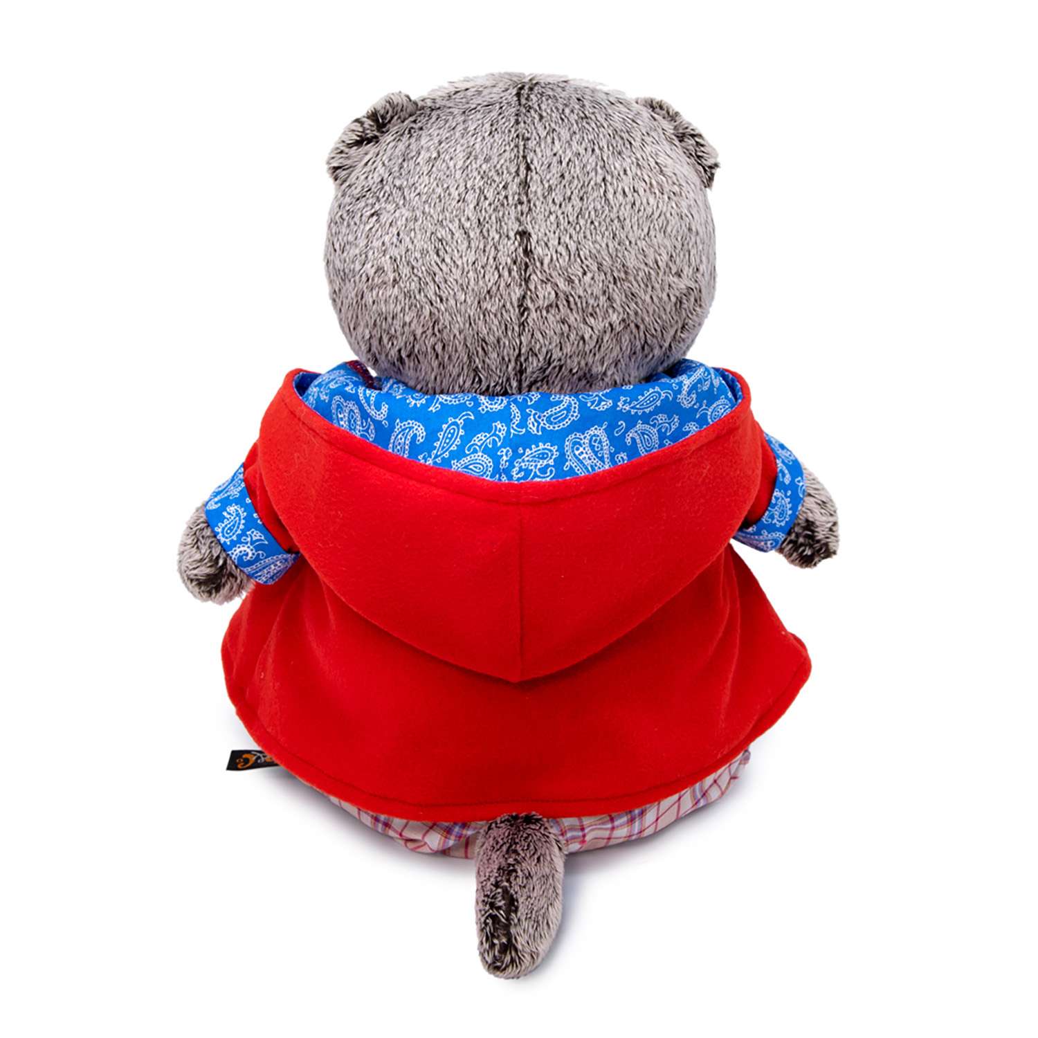 Мягкая игрушка BUDI BASA Басик в красной куртке и брюках в клетку 19 см Ks19-173 - фото 3