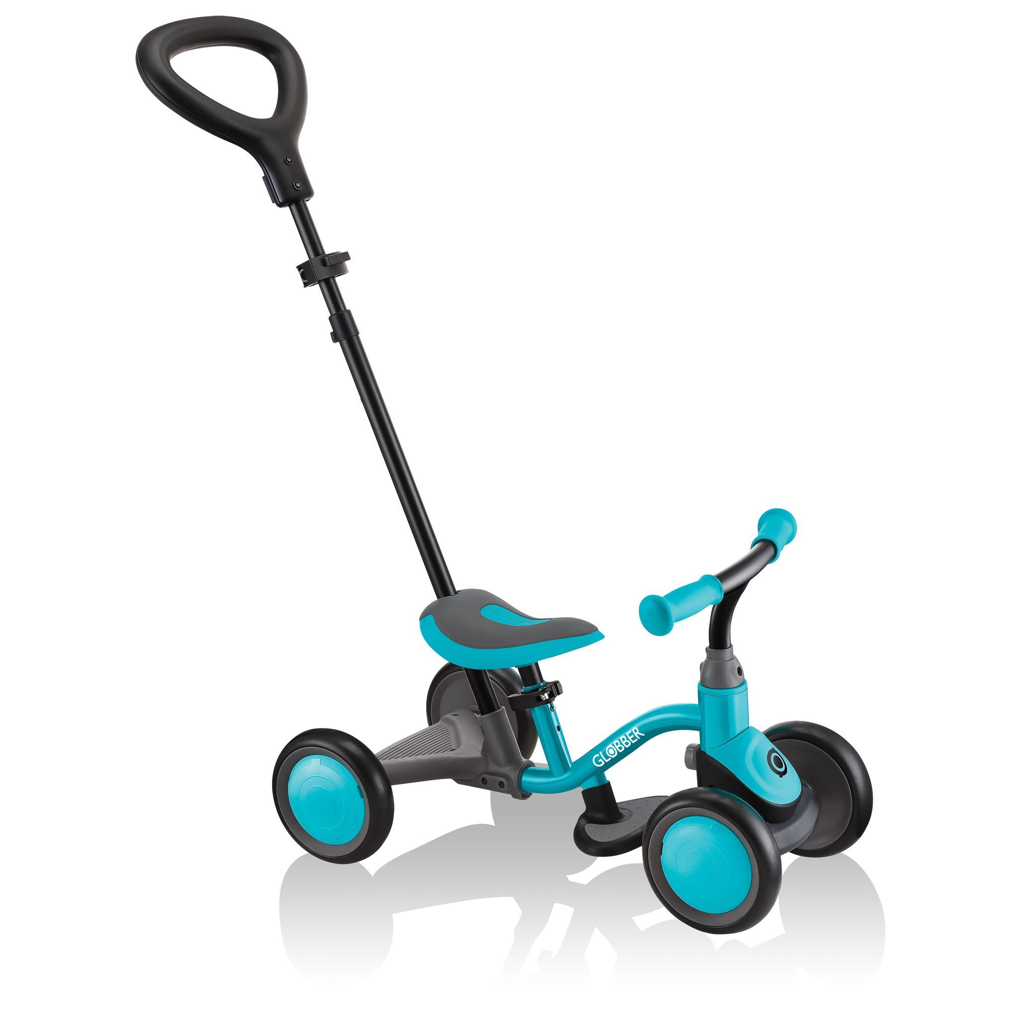 Беговел-каталка Globber Learning Bike 3 в 1 Deluxe бирюзовый - фото 3