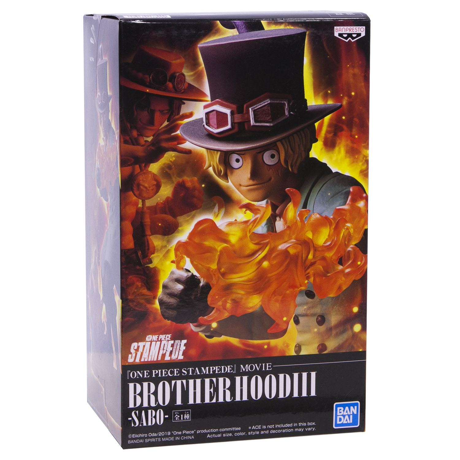 Игрушка Banpresto One Piece Stampede Movie Brotherhood III Sabo - фото 5