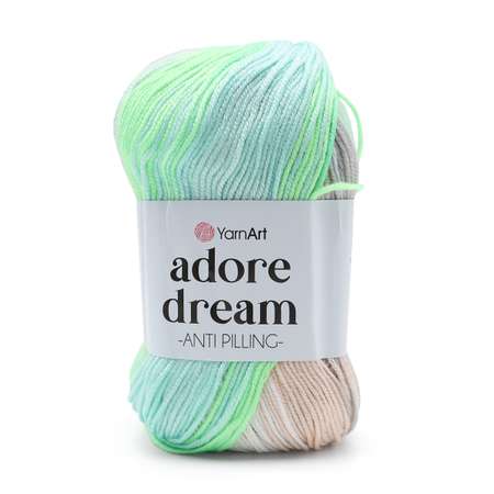 Пряжа для вязания YarnArt Adore Dream 100 гр 280 м акрил секционная анти-пиллинг 5 мотков 1052 секционный