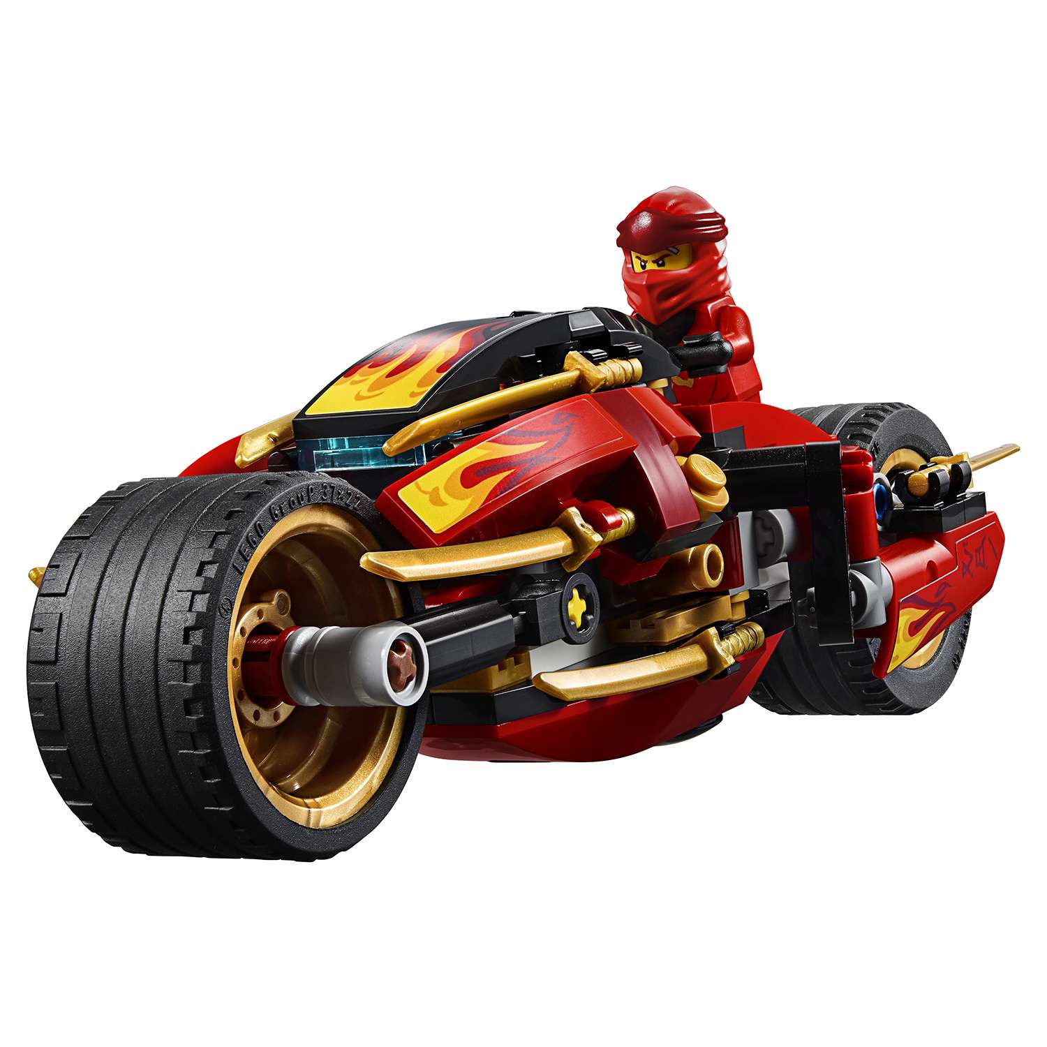 Конструктор LEGO Ninjago Мотоцикл-клинок Кая и снегоход Зейна 70667 - фото 20