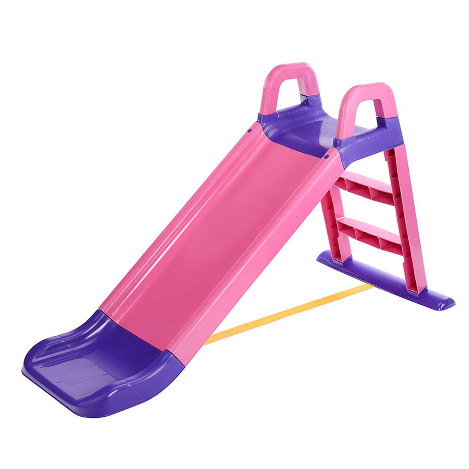 Детская горка Doloni Cпуск 140 см розово-фиолетовая - фото 1