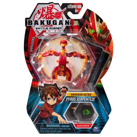 Фигурка-трансформер Bakugan Ультра Leviathan Red 6045146/20108451