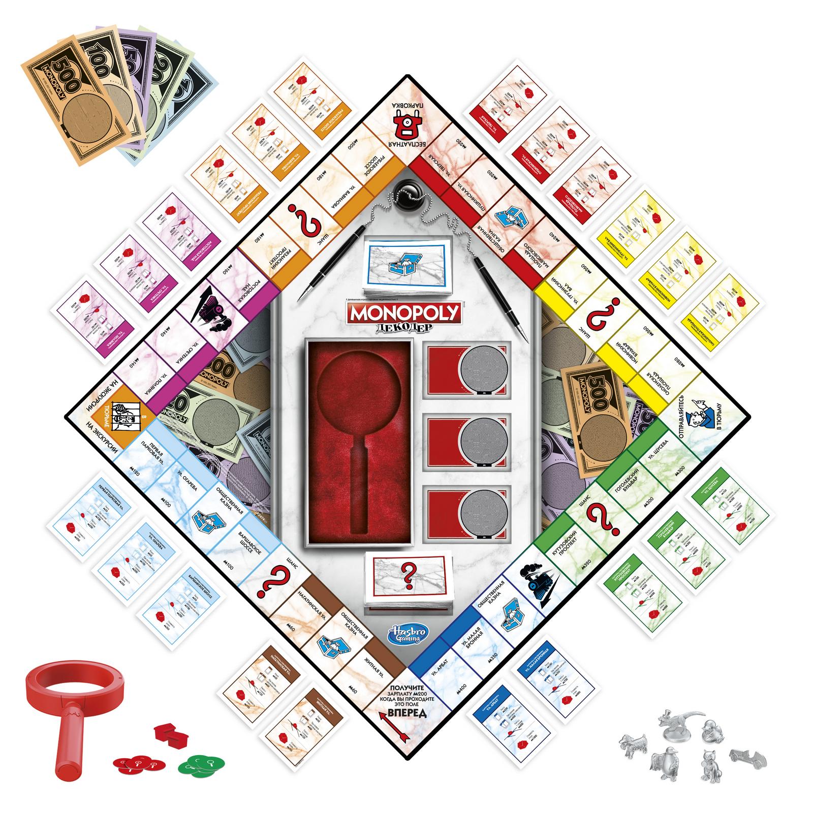 Игра настольная Hasbro Games Монополия Декодер F2674121 - фото 5