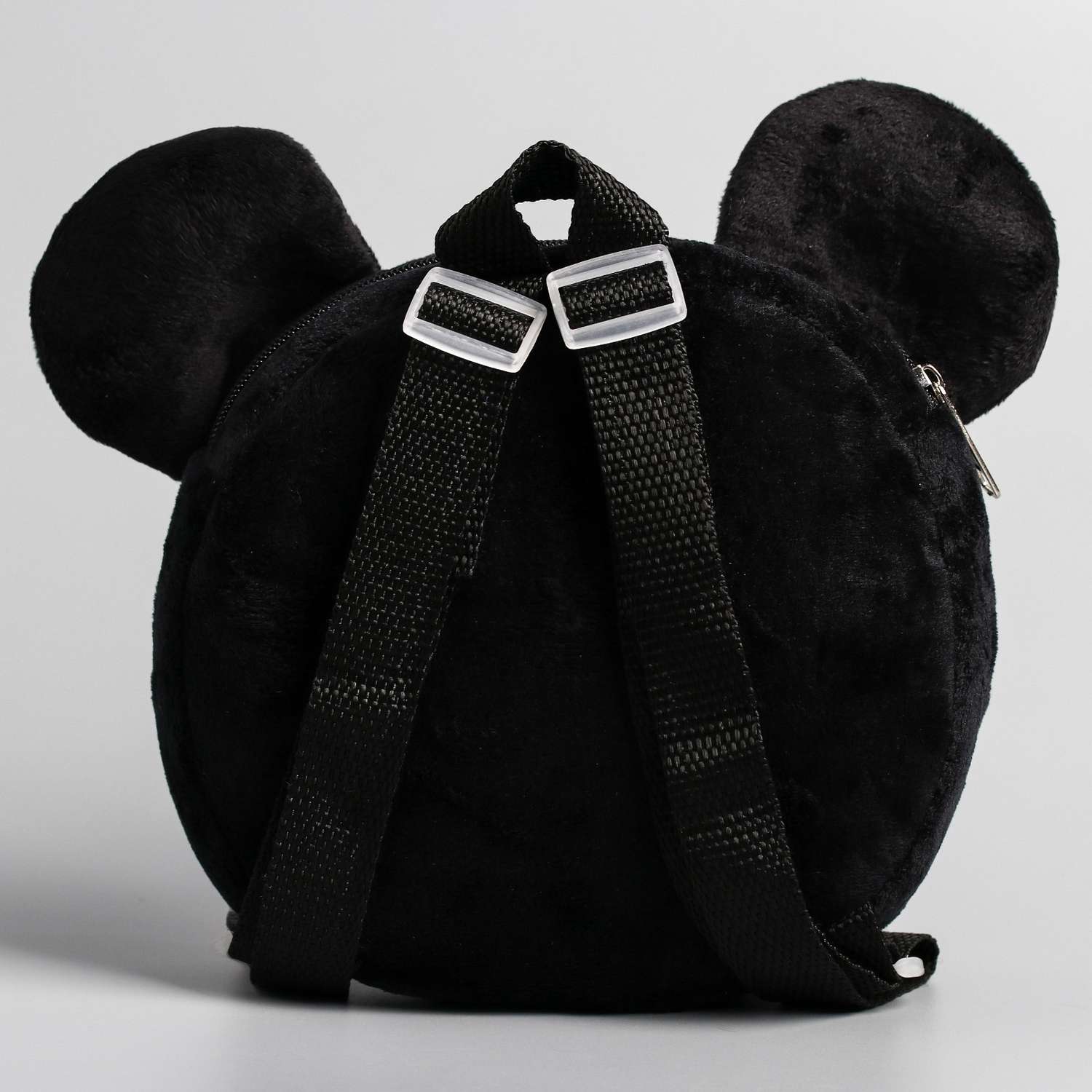 Рюкзак Disney детский плюшевый Микки Маус - фото 2
