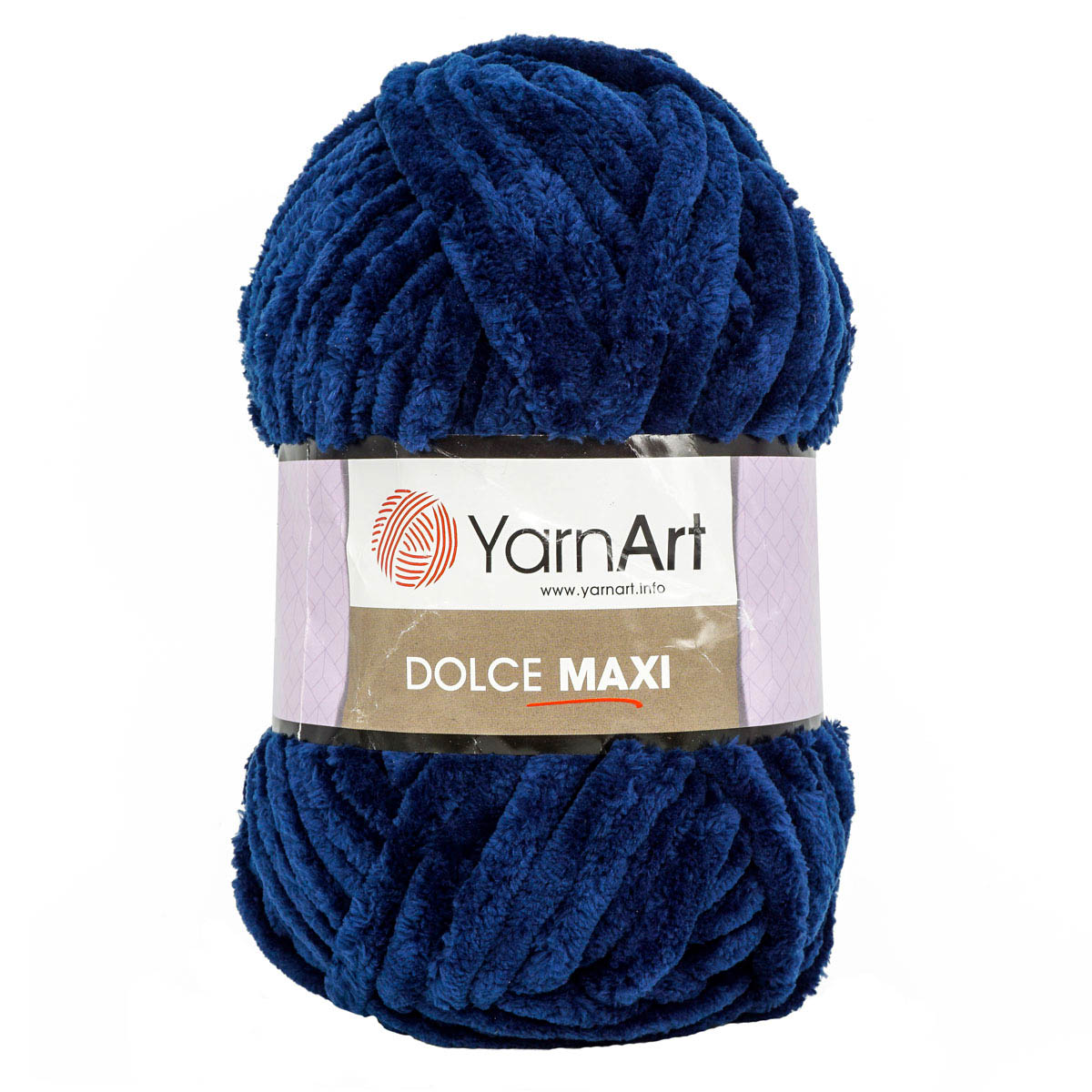 Пряжа для вязания YarnArt Dolce Maxi 200 гр 70 м микрополиэстер объемная мягкая 2 мотка 756 т-синий - фото 6