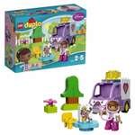 Конструктор LEGO DUPLO Скорая помощь Доктора Плюшевой блочный