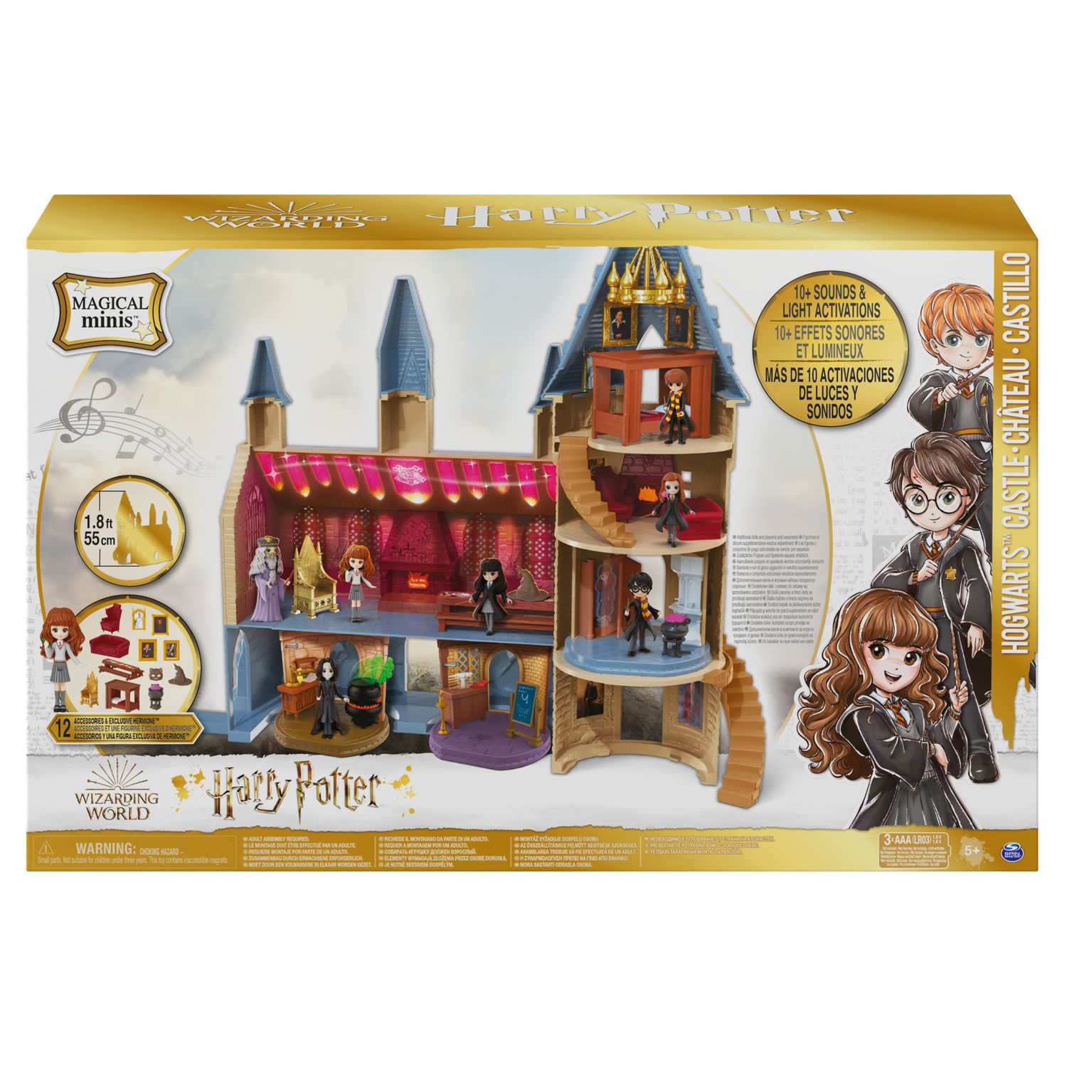 Замок WWO Harry Potter Хогвартс 6061842 купить по цене 4399 ₽ в  интернет-магазине Детский мир