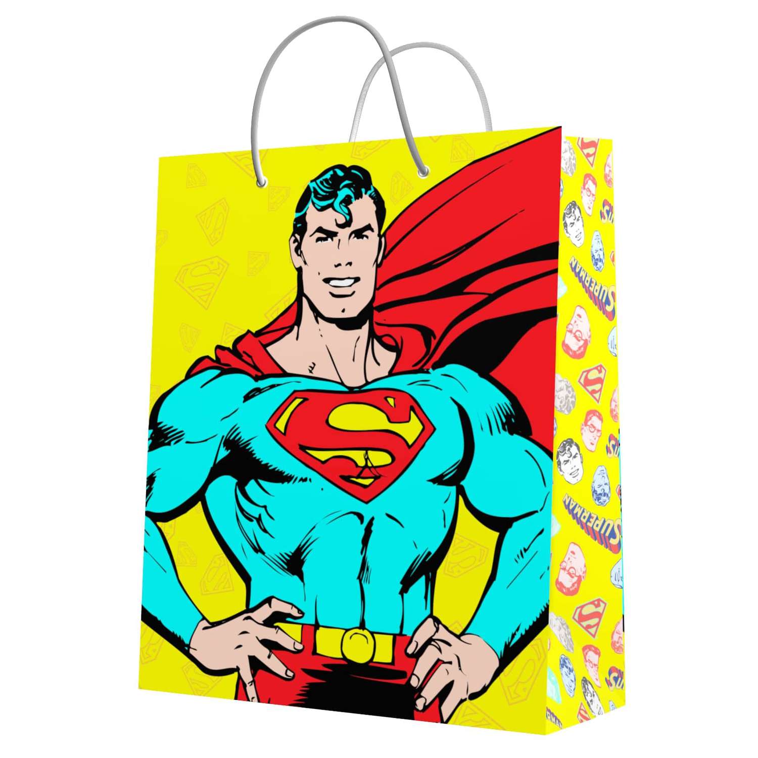 Пакет подарочный ND PLAY Superman 33*40*15 см 292331 - фото 2