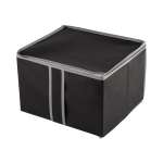 Короб для хранения Рыжий кот Black 35 x 30 x 25 см черный