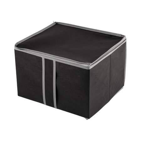 Короб для хранения Рыжий кот Black 35 x 30 x 25 см черный