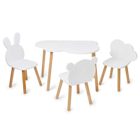 Стул детский Happy Baby Krolik chair белый