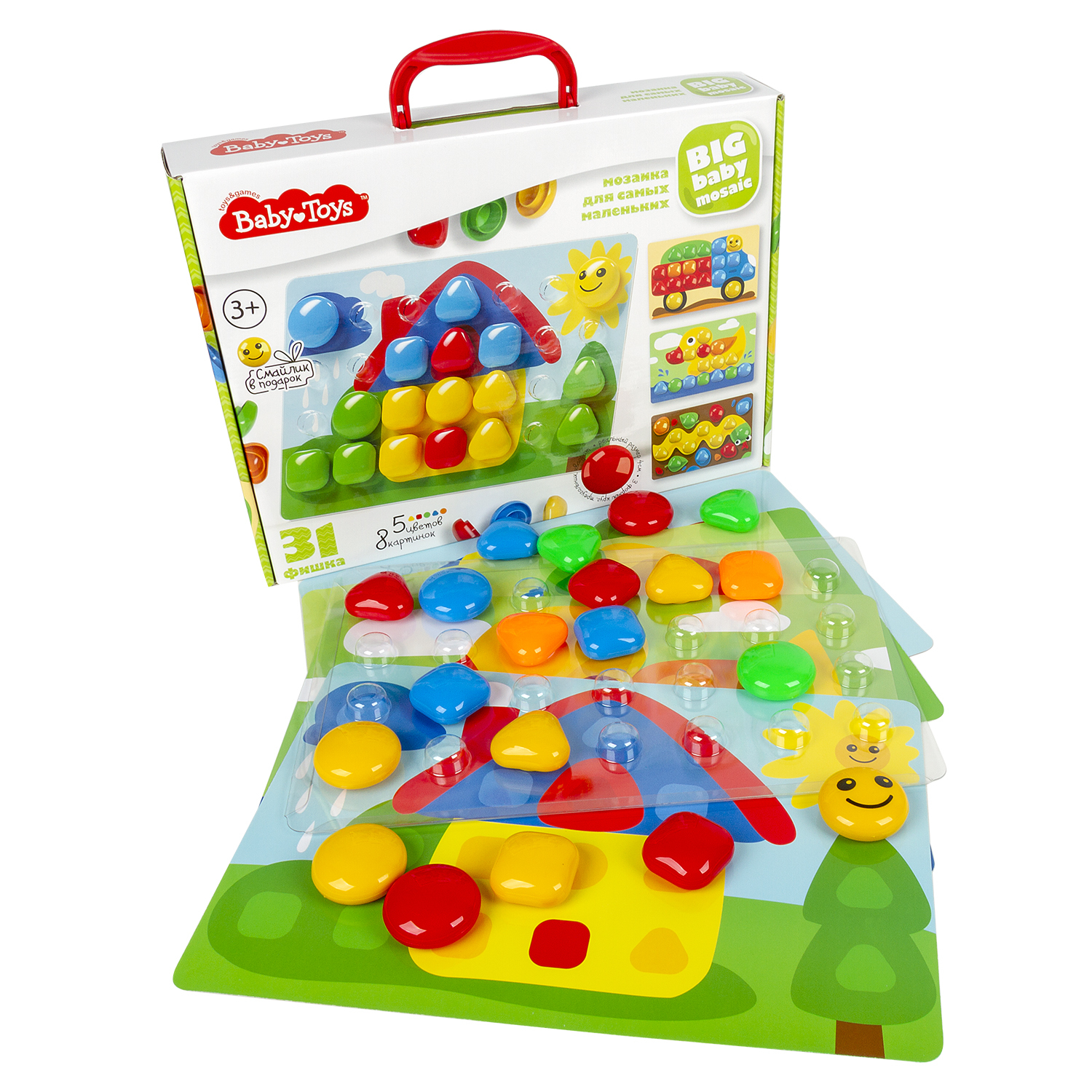 Мозаика Десятое королевство Baby Toys 31элемент 02521 - фото 2