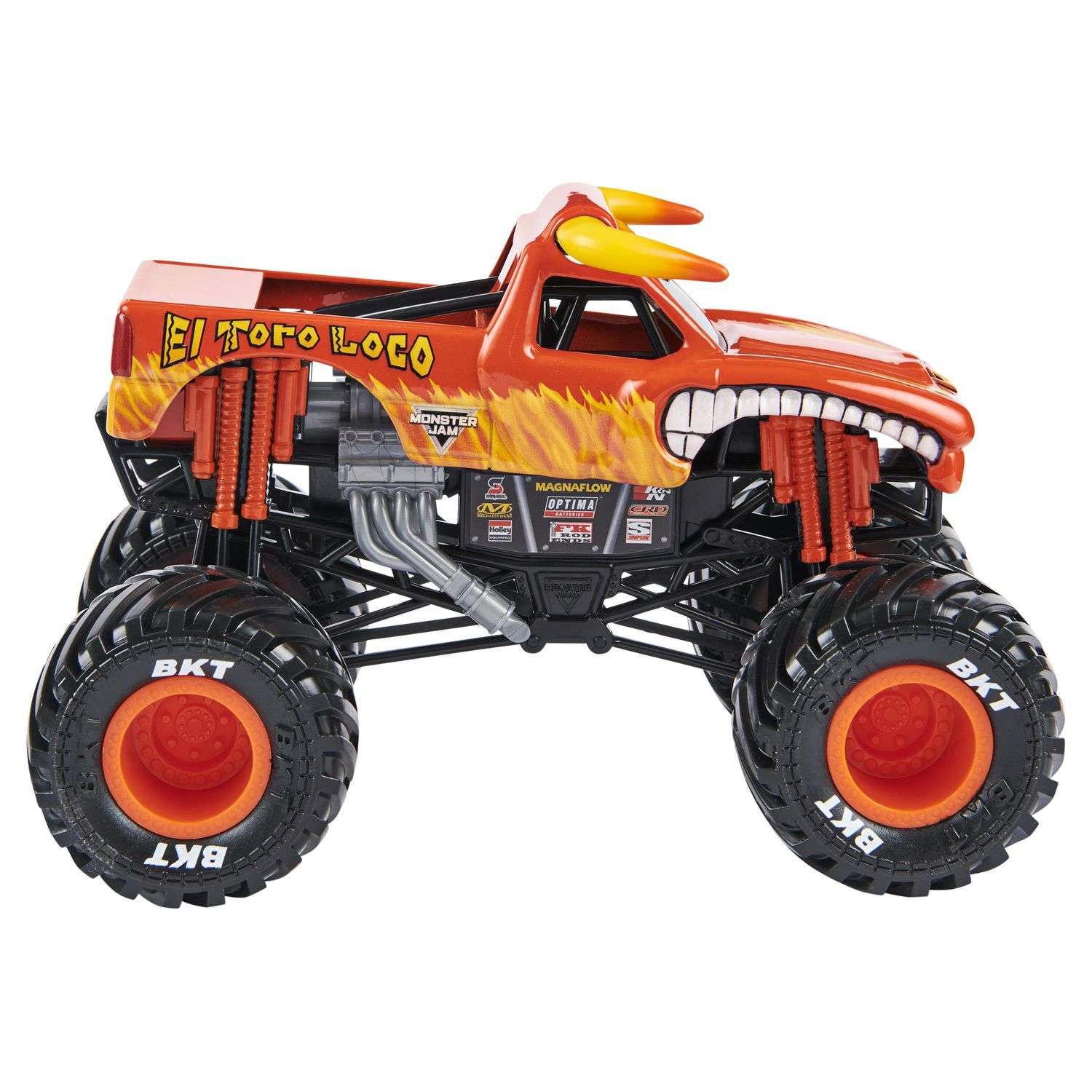 Машинка Monster Jam 1:24 El Toro Loco 6060892 6060892 - фото 4