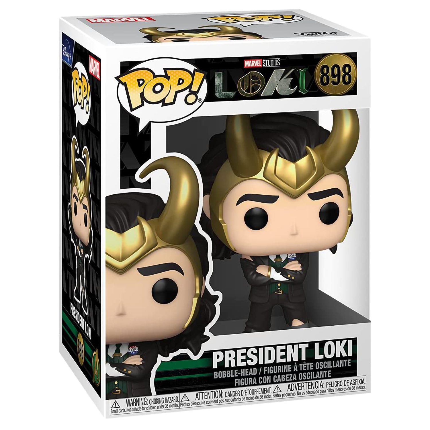 Фигурка Funko POP! Bobble Marvel Loki President Loki (898) 55743 - фото 2