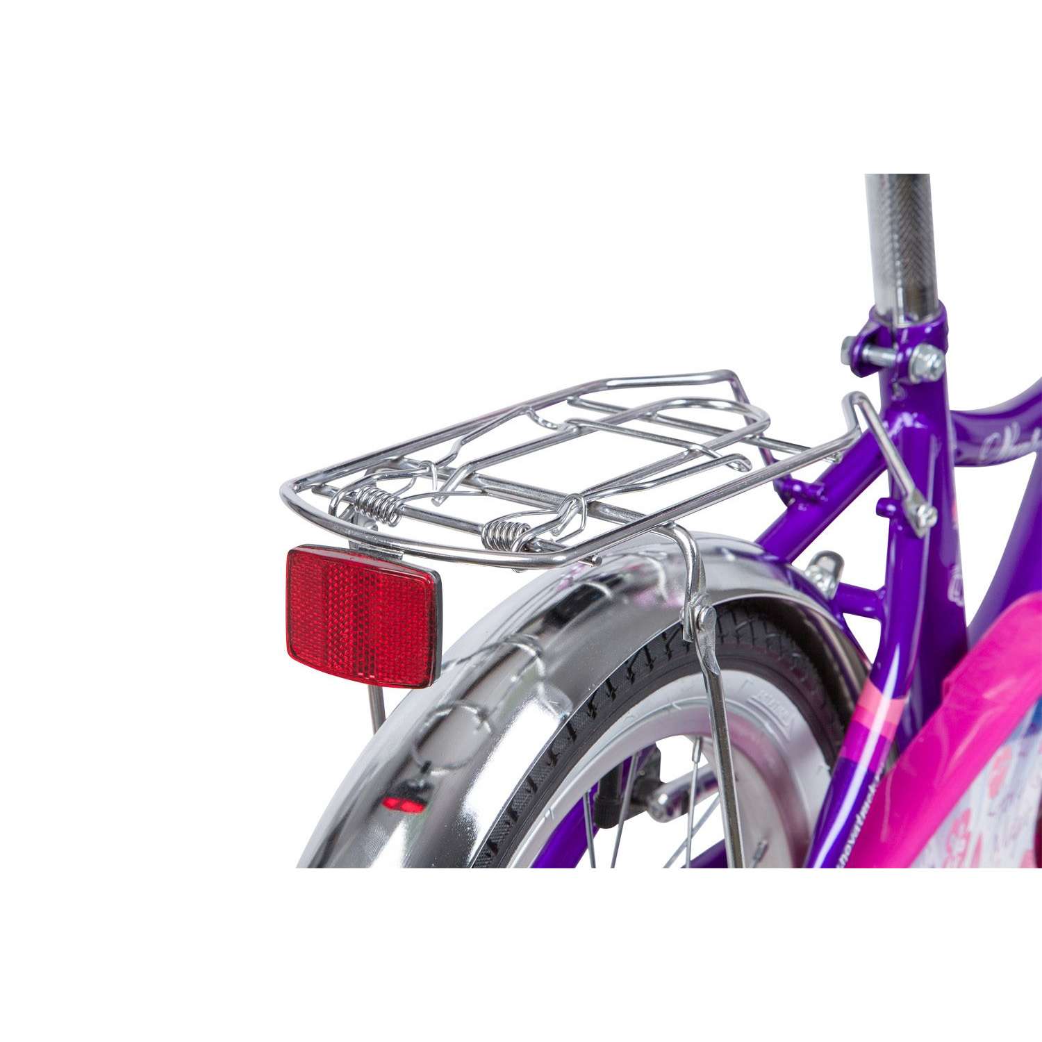 Велосипед 16 фиолетовый NOVATRACK LITTLE GIRLZZ - фото 4