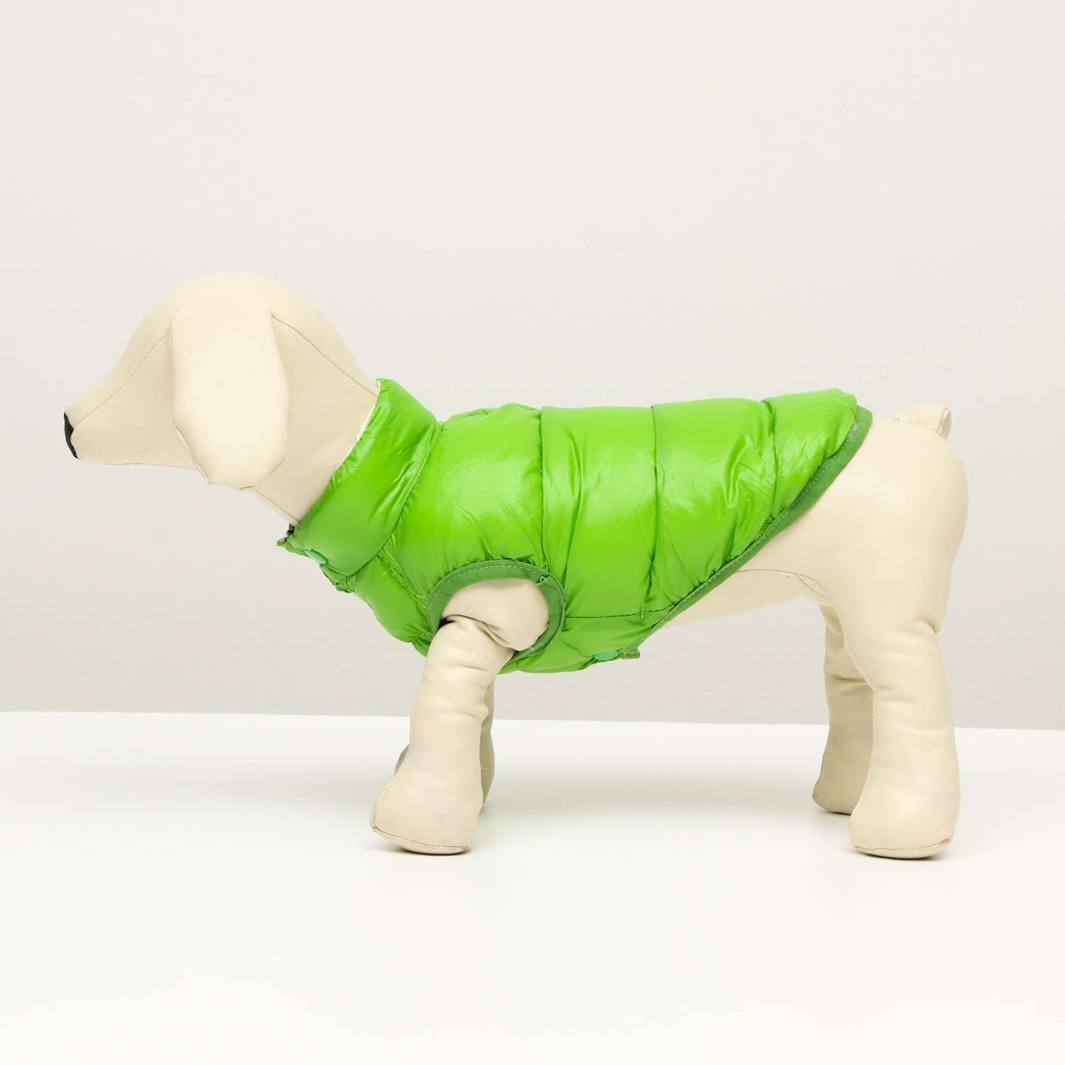 Куртка для собак Sima-Land двухсторонняя зелёная - фото 4