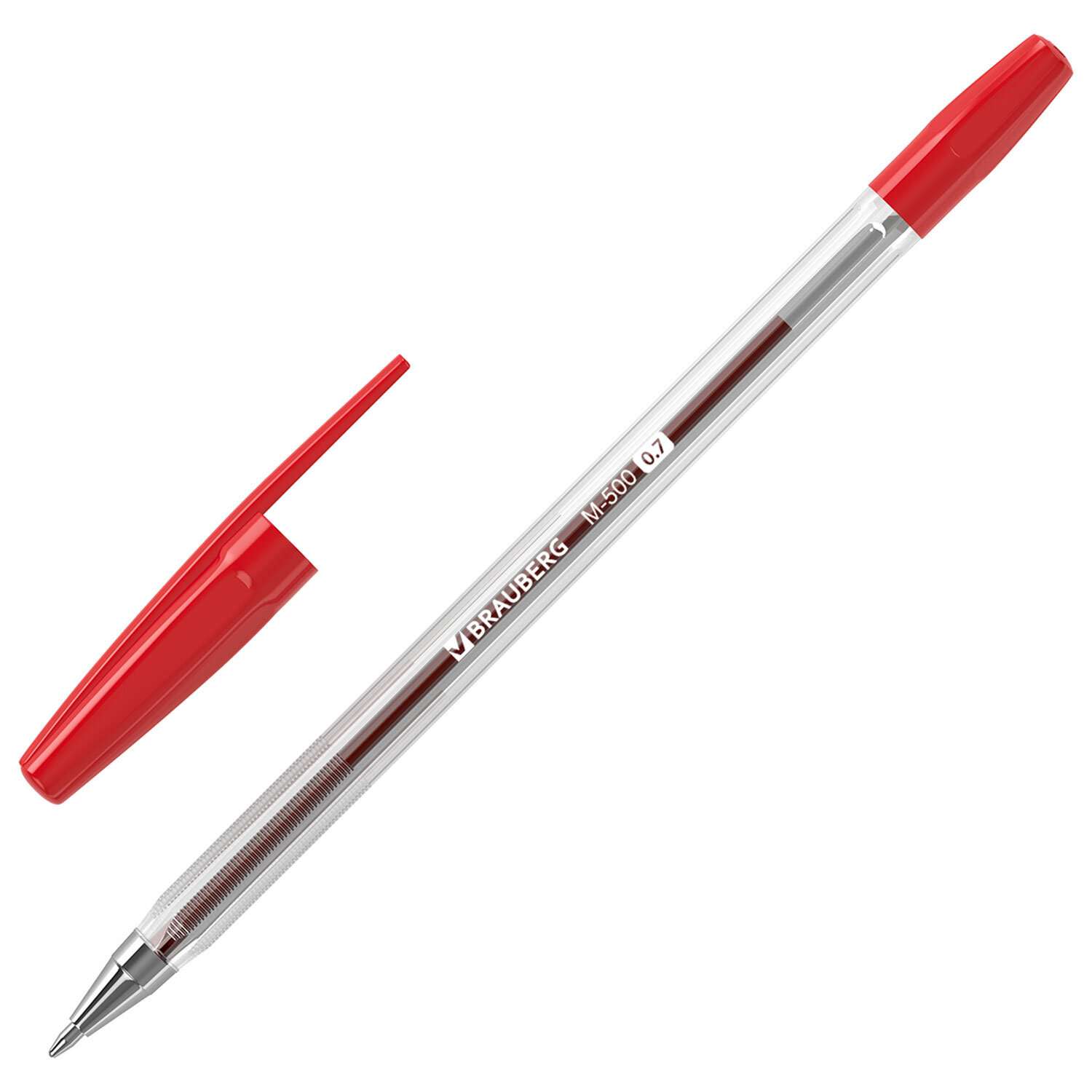 Ручки шариковые Brauberg цветные набор 10 штук тонкие для школы - фото 11