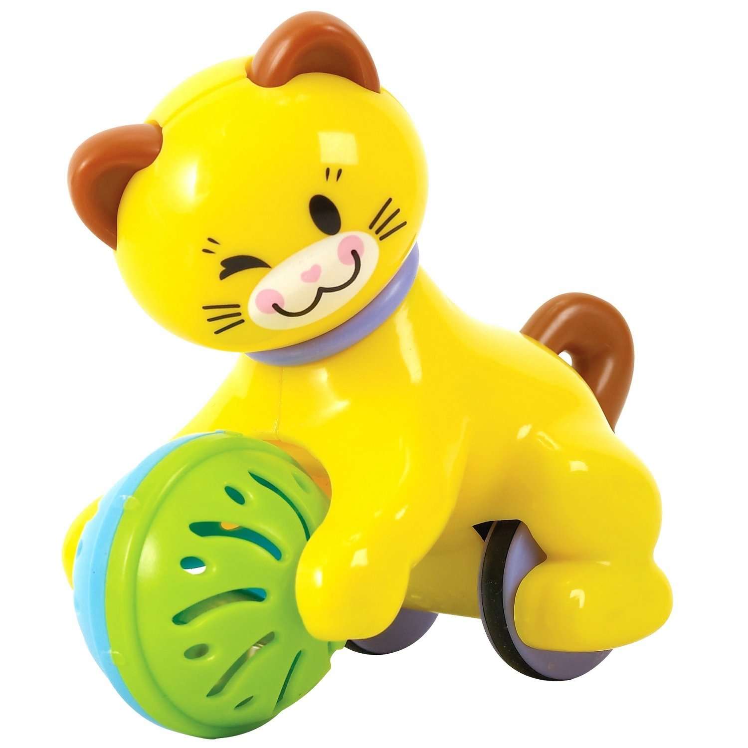 Игрушка развивающая Playgo Котенок с мячиком - фото 1