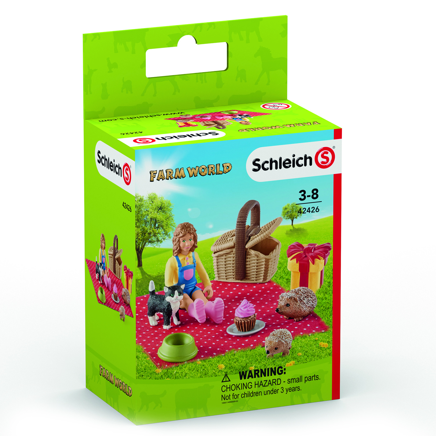 Набор SCHLEICH Пикник на день рождения 9предметов 42426 купить по цене 1067  ₽ в интернет-магазине Детский мир