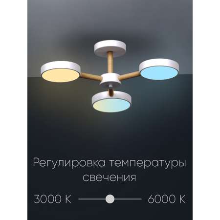 Светодиодный светильник Wedo Light потолочный 60W белый LED