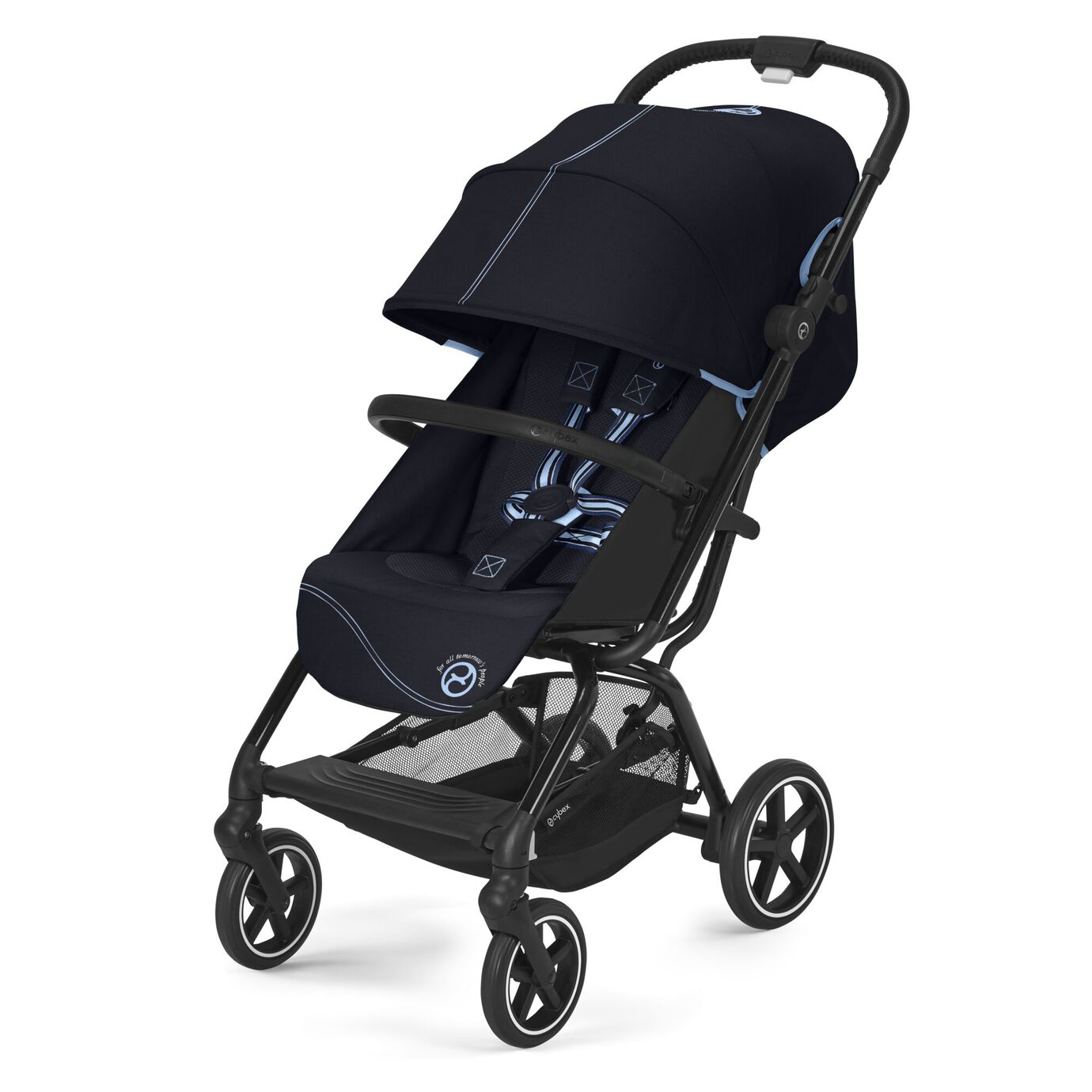 Коляска прогулочная Cybex Eezy S+2B Ocean Blue - фото 1