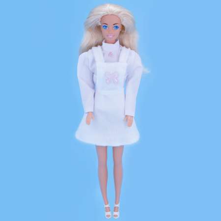 Комплект одежды Модница для куклы 29 см 2010 белый