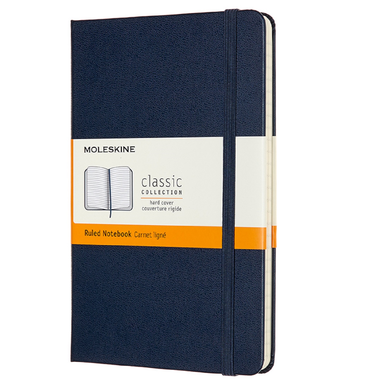 Блокнот MOLESKINE Classic 11.5x18см Линия Синий 1127881 - фото 1