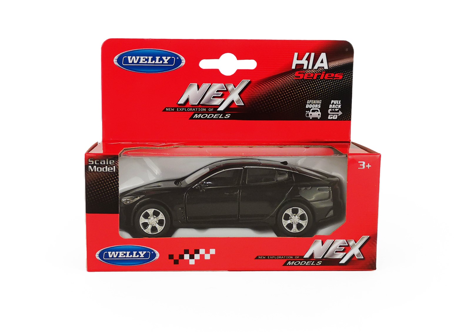 Машинка WELLY 1:38 KIA Stinger цвет в ассортименте 43759W - фото 4