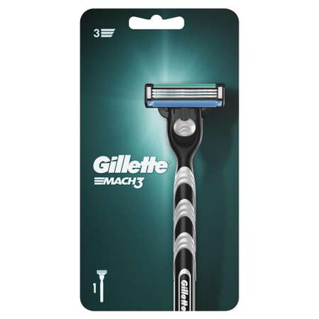 Бритва Gillette Mach3 с 1 сменной кассетой