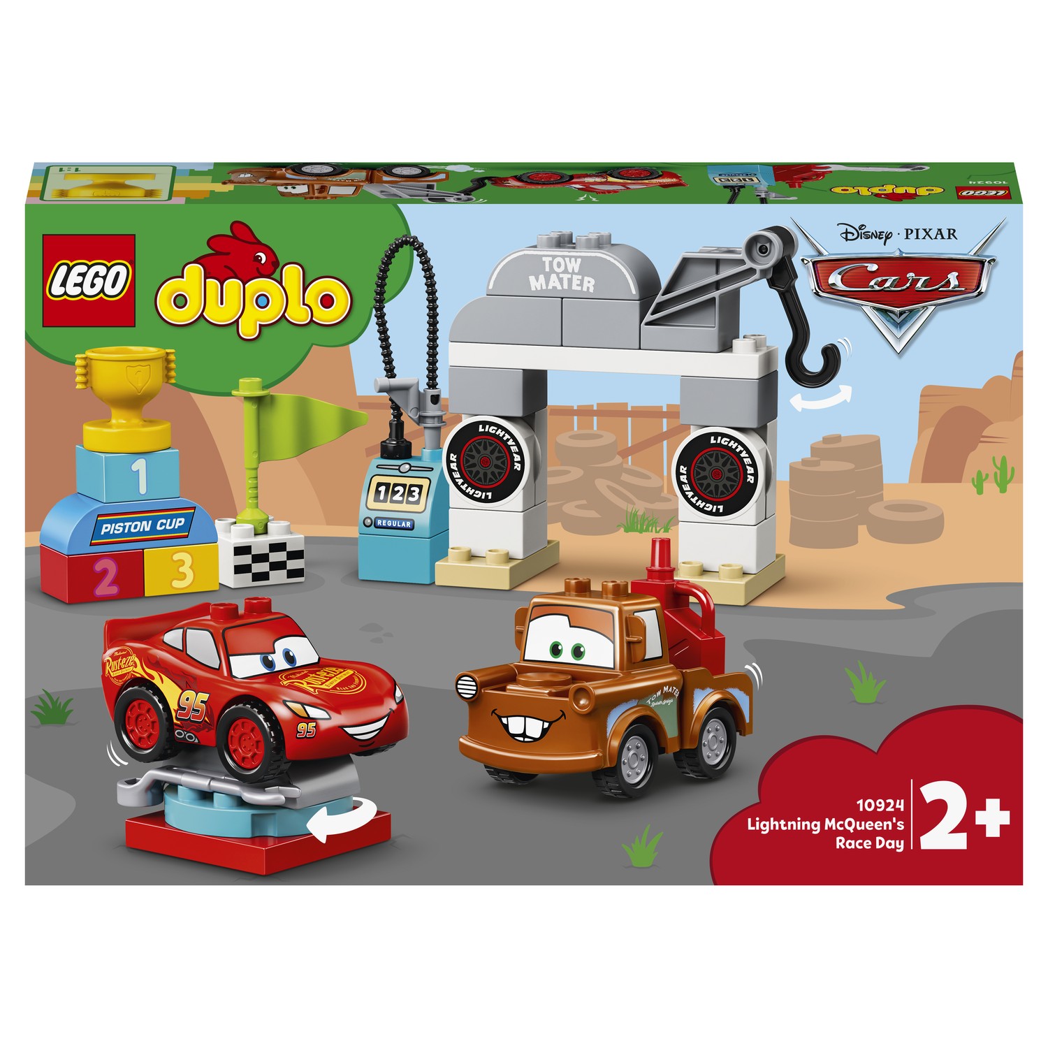 Конструктор LEGO DUPLO Гонки Молнии МакКуина 10924 - фото 3