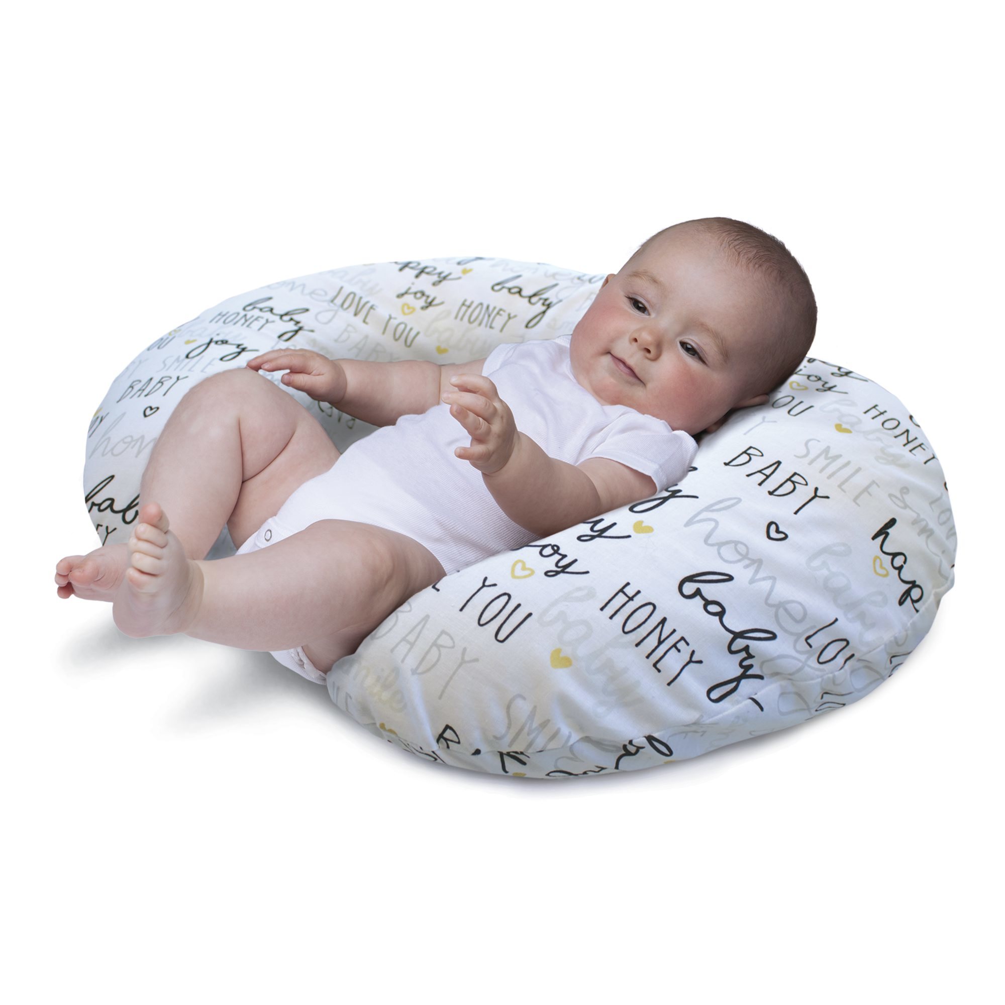 Подушка Chicco Boppy Hello Baby - фото 3