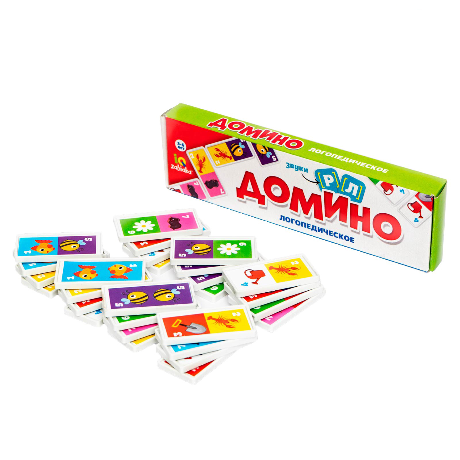 Настольная игра IQ-ZABIAKA Домино - фото 2