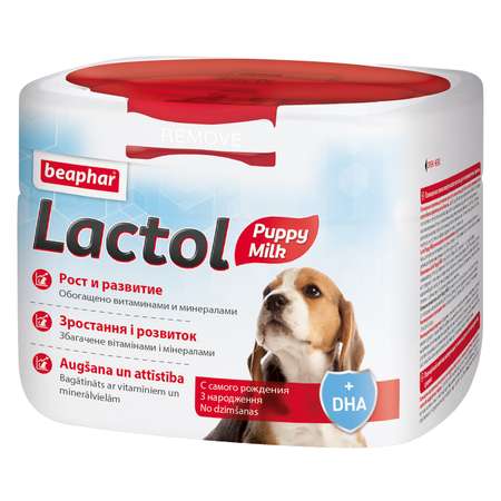 Смесь для щенков Beaphar 250г Lactol puppy молочная с добавлением докозагексаеновой кислоты