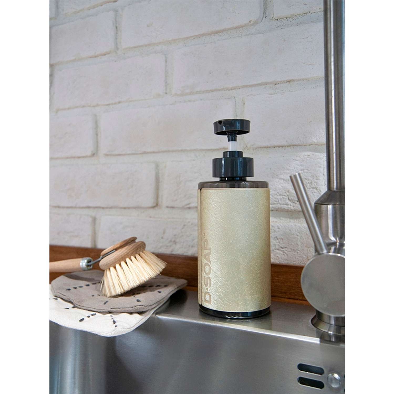 Дозатор Flexpocket для жидкого мыла или моющего средства механический - фото 5