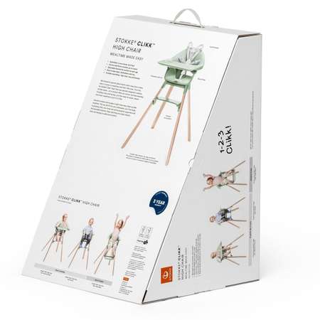 Стул для кормления Stokke Clikk Коралловый