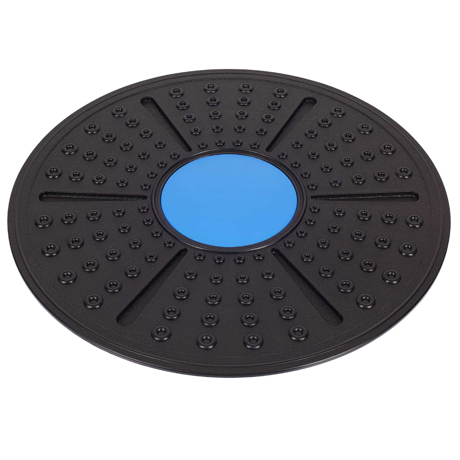 Балансировочный диск STRONG BODY платформа полусфера d 36 см черно-синий - фото 4