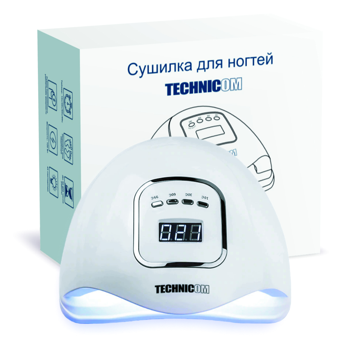 Сушилка для ногтей TECHNICOM TC-700 - фото 2