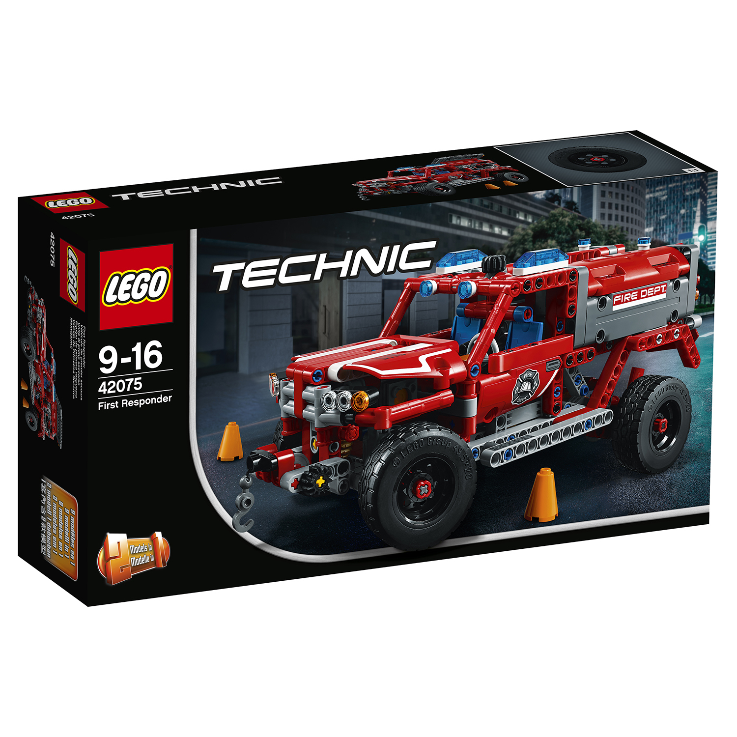 Конструктор LEGO Служба быстрого реагирования Technic (42075) купить по  цене 499 ₽ в интернет-магазине Детский мир