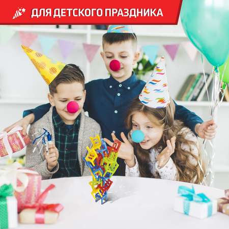 Настольная игра Лас Играс KIDS «На 4 ногах» 18 стульев 8 цветов