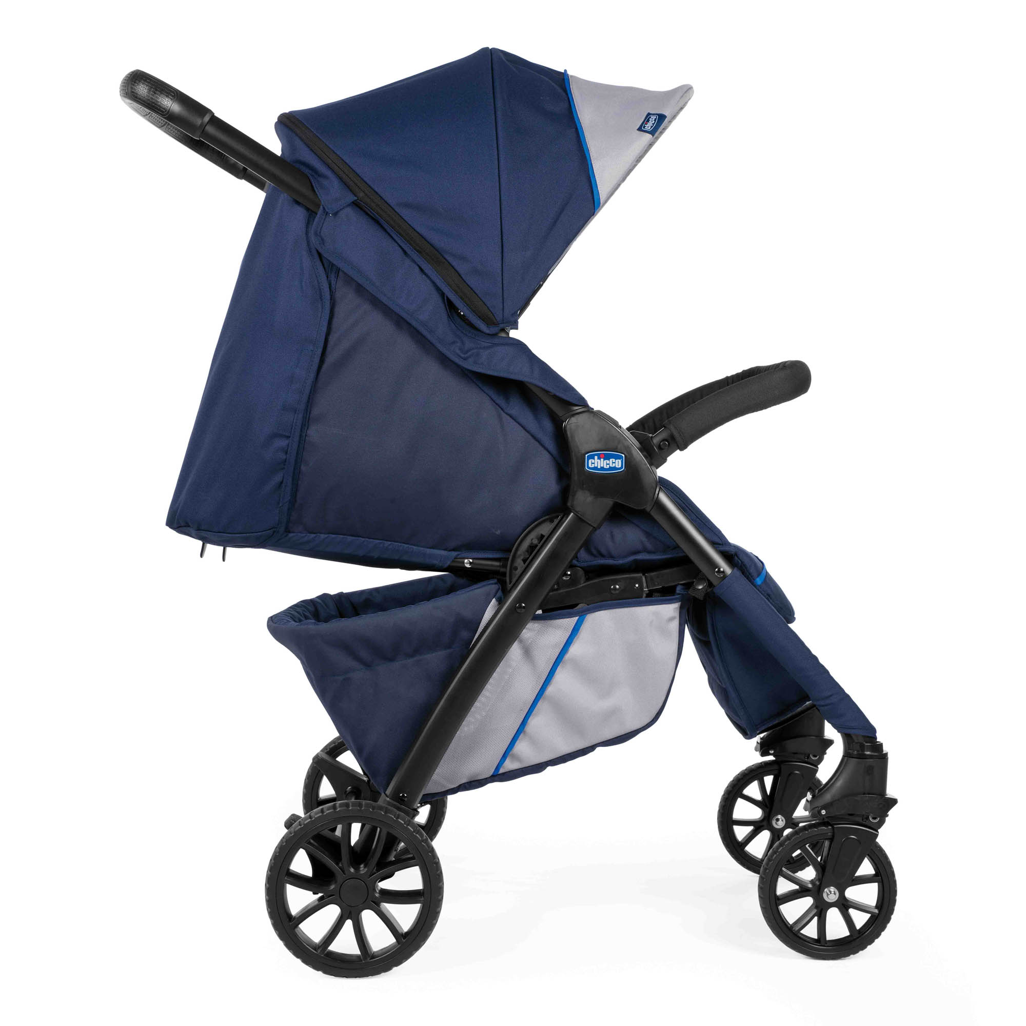 Коляска прогулочная Chicco Kwik.One stroller Blueprint - фото 6