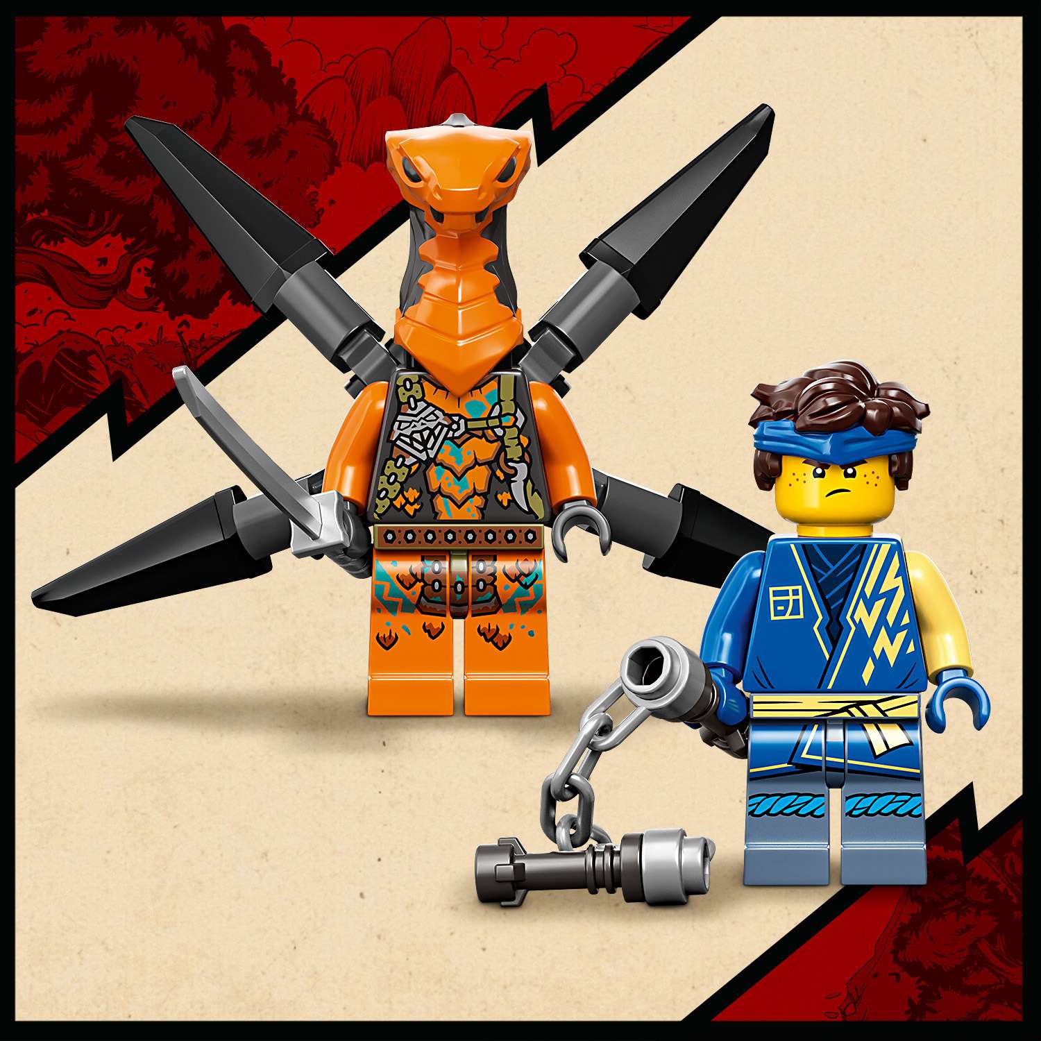 Конструктор LEGO Ninjago Грозовой дракон ЭВО Джея 71760 - фото 6
