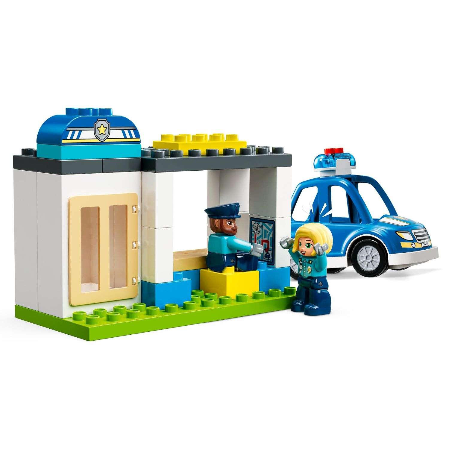Конструктор LEGO DUPLO Town Полицейский участок и вертолёт 10959 - фото 4