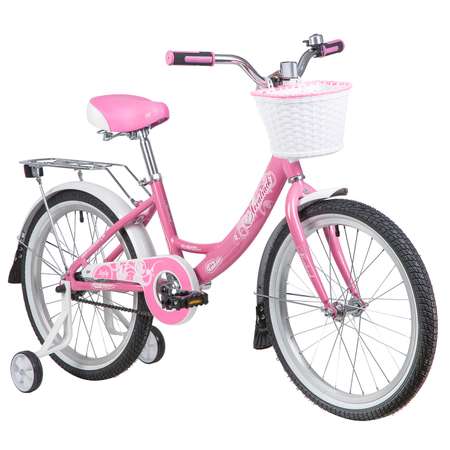 Велосипед детский NOVATRACK Girlishline 20 розовый