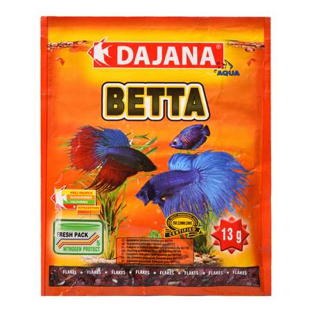 Корм для рыб DAJANA Betta Хлопья 80мл DP014S