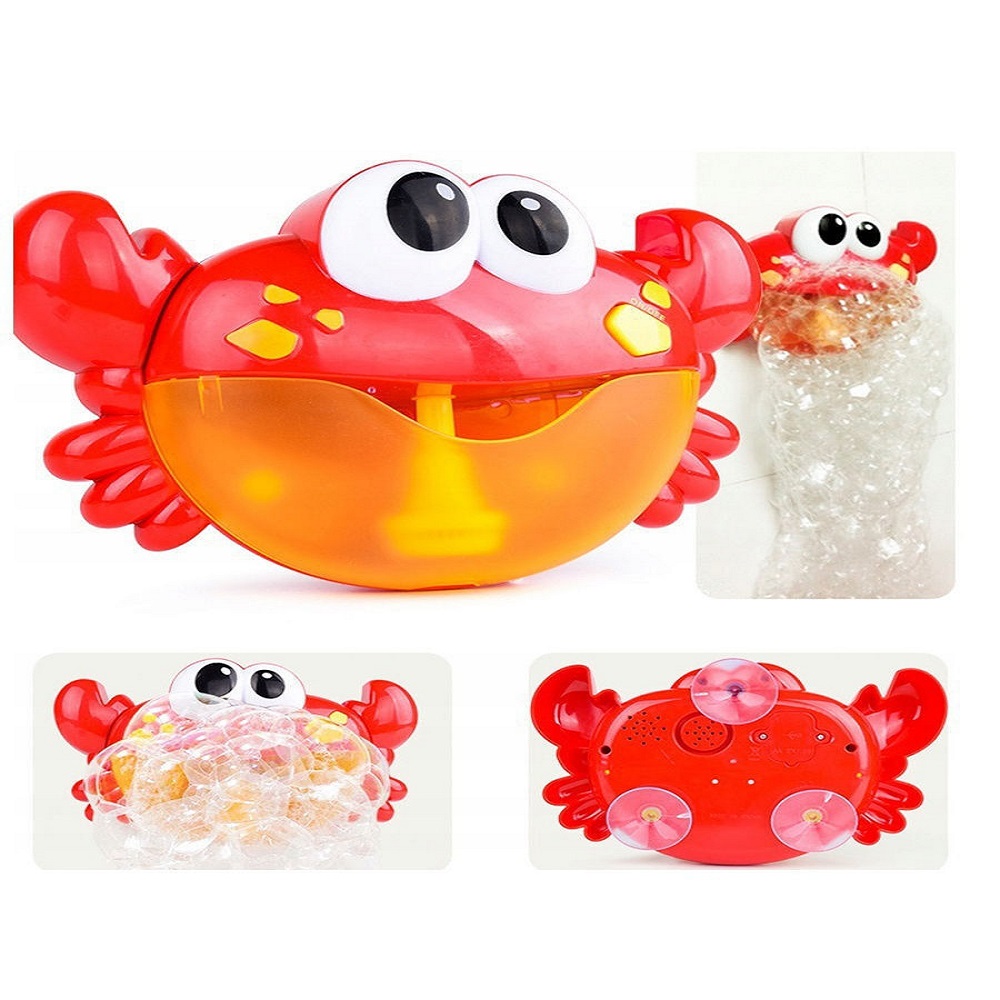 Игрушка для ванной Panawealth International Крабик с мыльными пузырями - фото 4