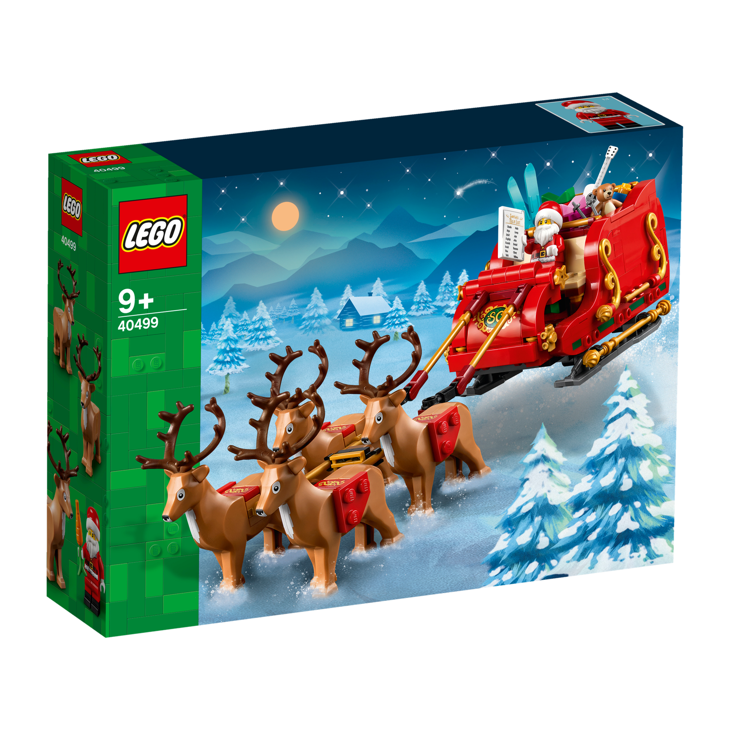 Конструктор LEGO Seasonal Сани Санты 40499 - фото 3