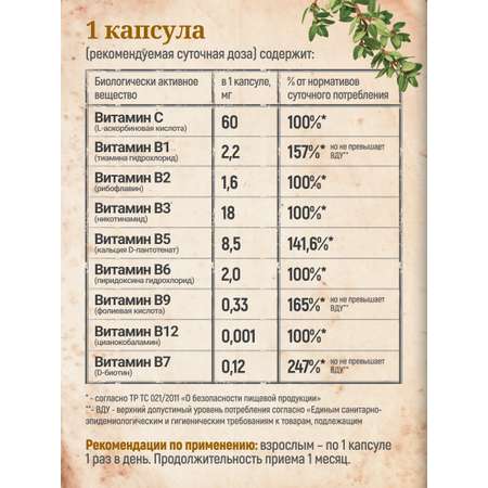 БАД MedCraft Коэнзим q10 капсулы, coenzyme b-complex